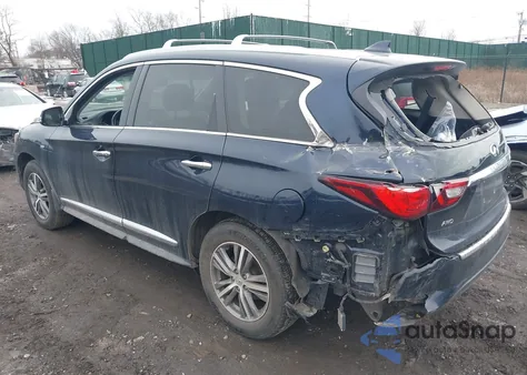 2020 Infiniti Qx60 Luxe Awd z USA, uszkodzony, nr VIN 5N1DL0MM6LC525584